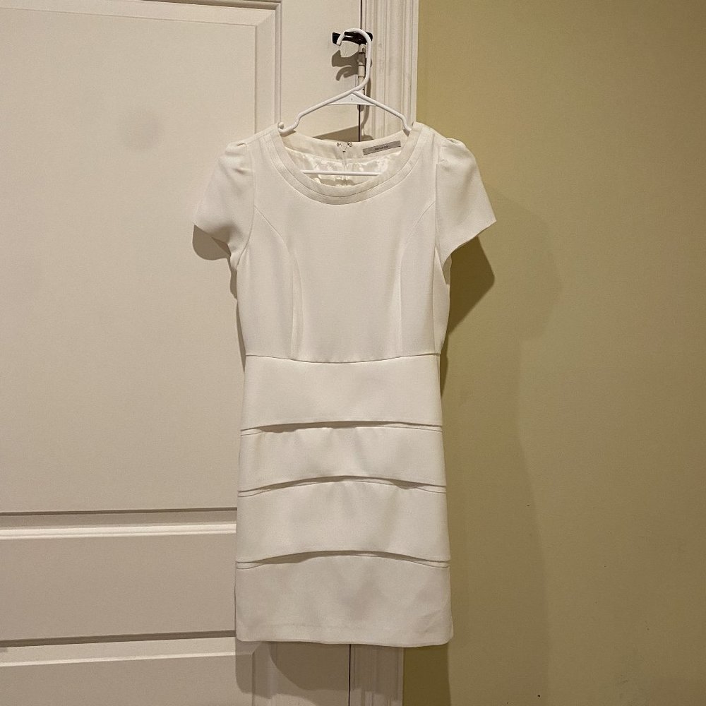 Kenneth Lady Korean White Dress Size 40